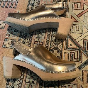 Rose Gold Maguba Clogs| EU sz 39 Us 8| rare style
